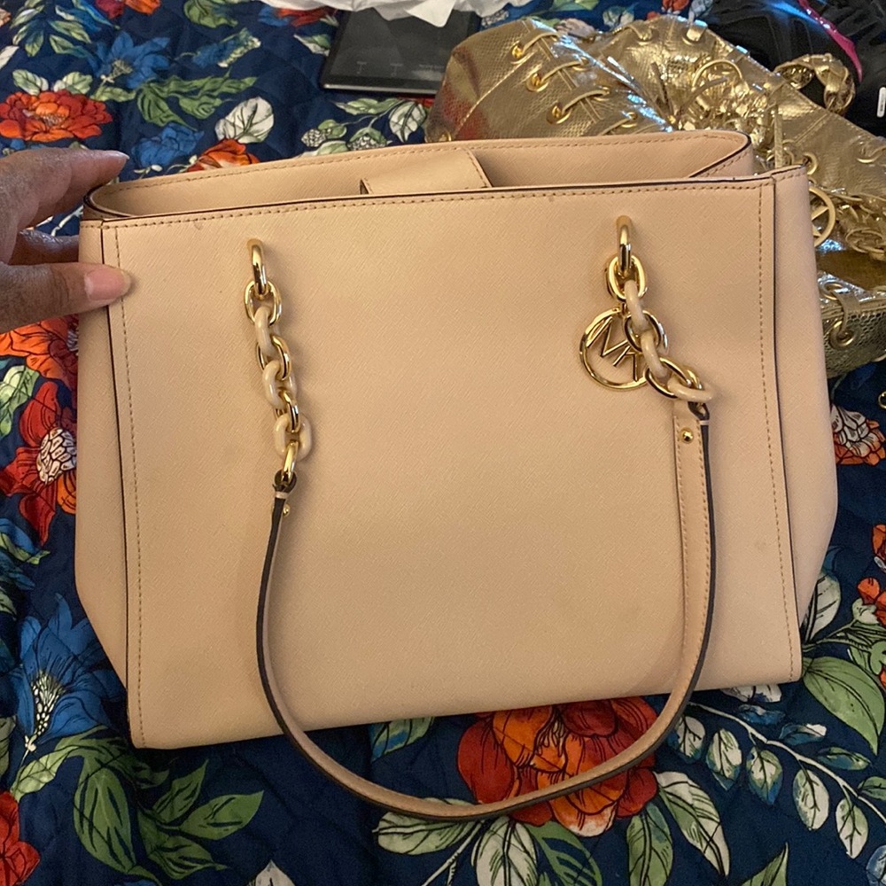 Pink Michael Kors bag